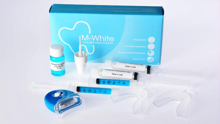 M-White otthoni fogfehérítő készlet dupla